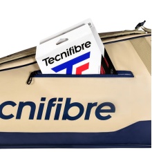 Tecnifibre Tennis Racket Bag Tour Endurance (Racket Bag, 2 Main Compartments, Shoe Compartment) 2025 Sand 12 Pack